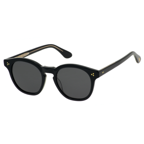 lunettes de soleil carrées Paul & Joe modèle SKAR de couleur noir