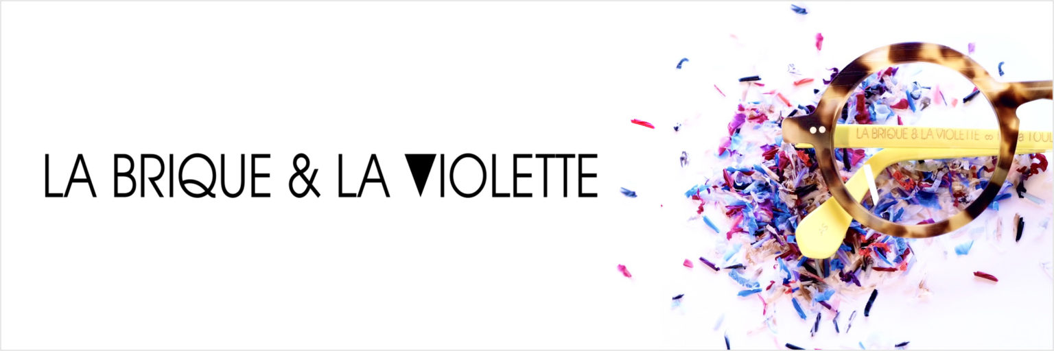 logo marque La brique et la Violette lunettes